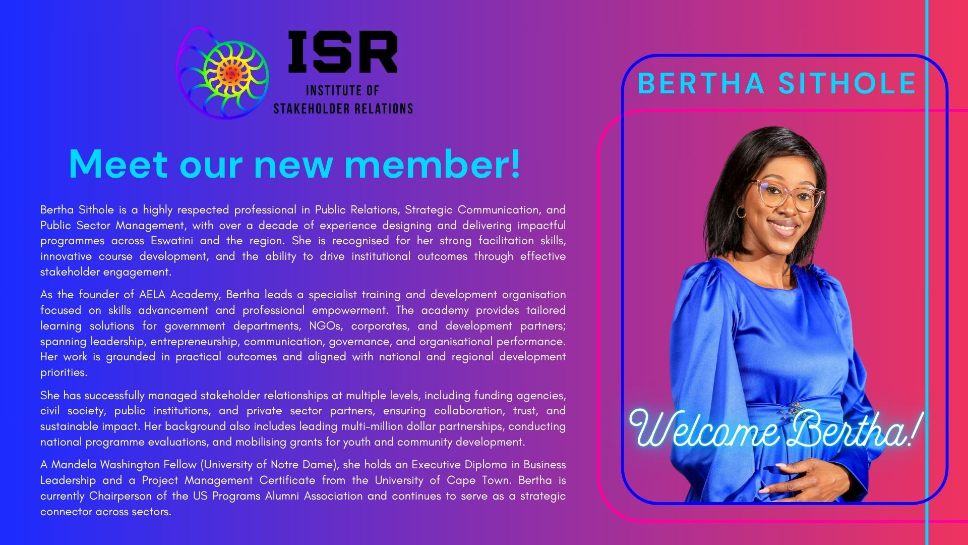 Bertha Sithole (111342125)