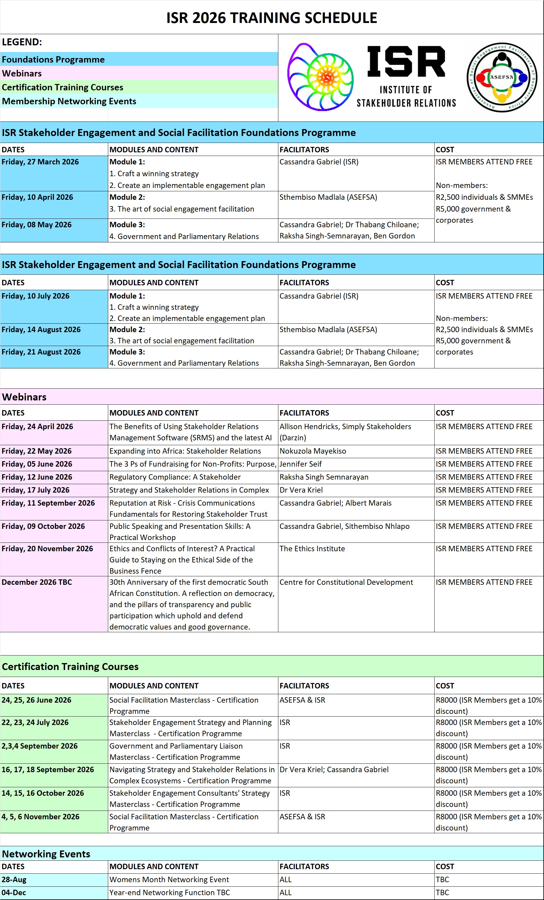 ISR 2026 TRAINING SCHEDULE portrait01 UPDATE 2026-03-11